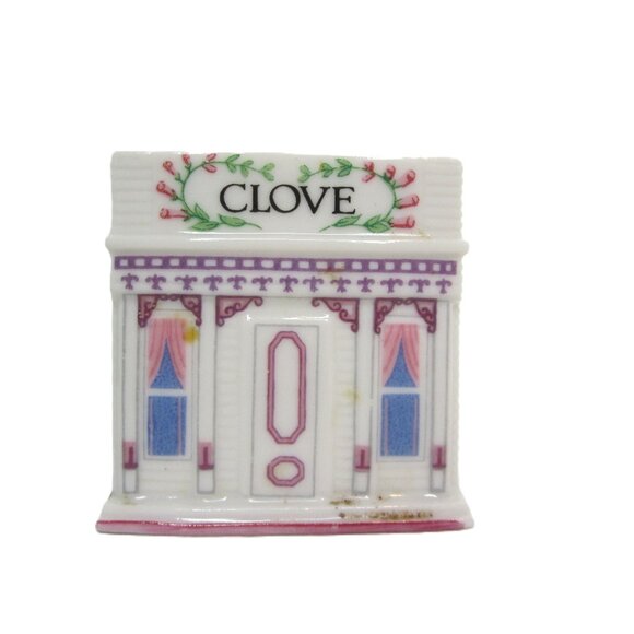Original Lenox Spice Village Clove BOTTOM ONLY Spice Jar Lid Cottage House - Picture 1 of 6